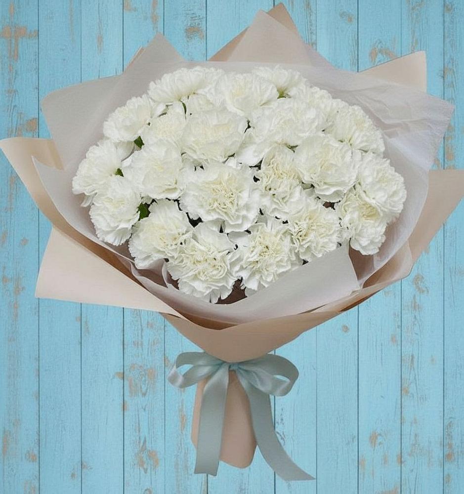 Букет цветов из: Гвоздики в Верейке