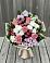 Букет цветов из: Альстромерии, Гвоздики, Розы и Хризантемы в Верейке