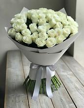 Букет 35 Белых роз в Верейке