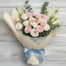 Букет цветов из:  Лизиантусы в Верейке