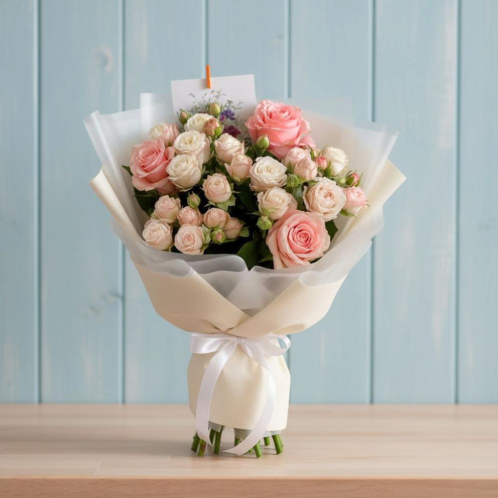 Букет цветов из: Розы в Верейке