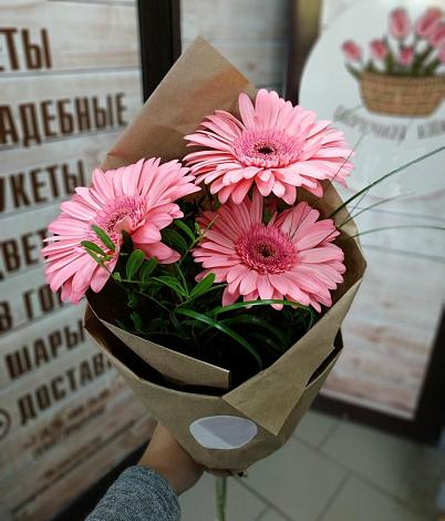 Букет цветов из: Герберы в Верейке