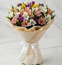 Букет цветов из:  Альстромерии в Верейке