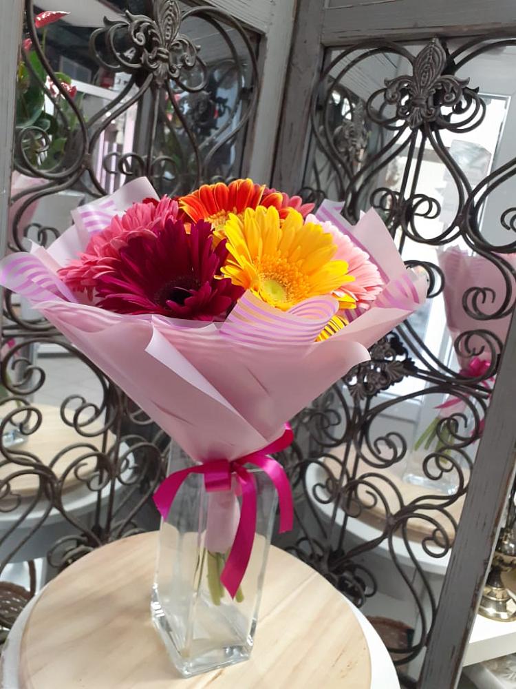 Букет цветов из: Герберы в Верейке