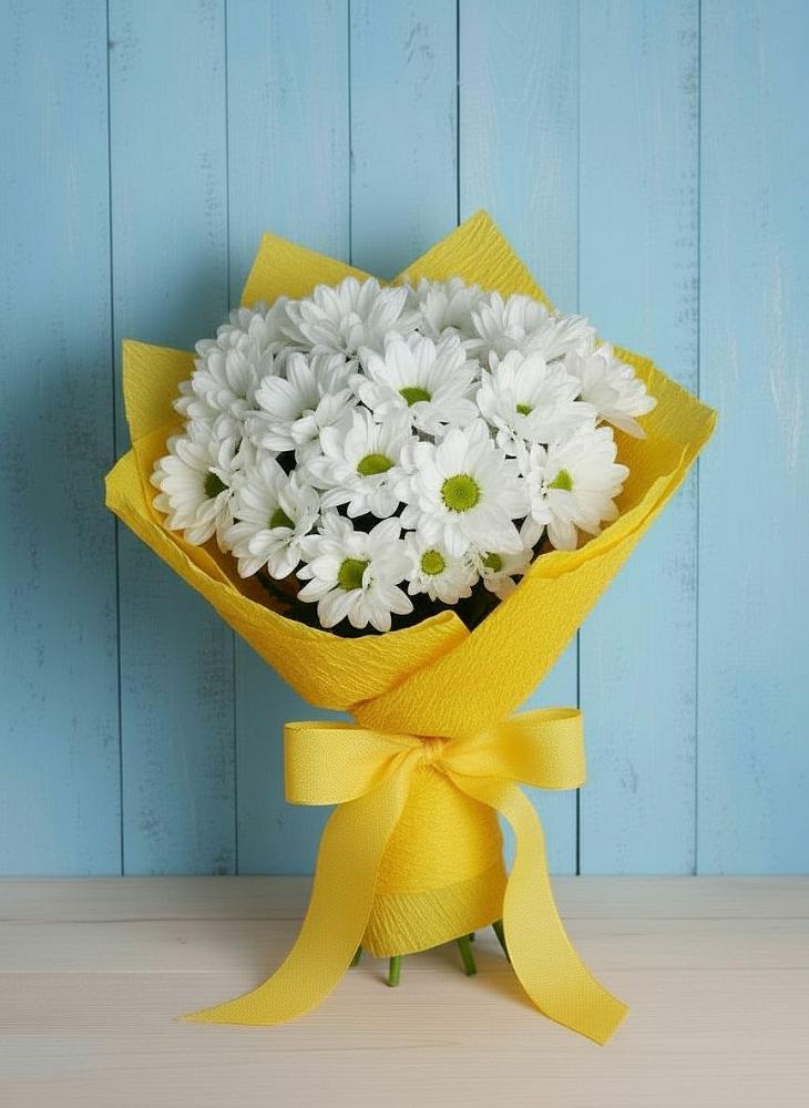 Букет цветов из: Хризантемы в Верейке