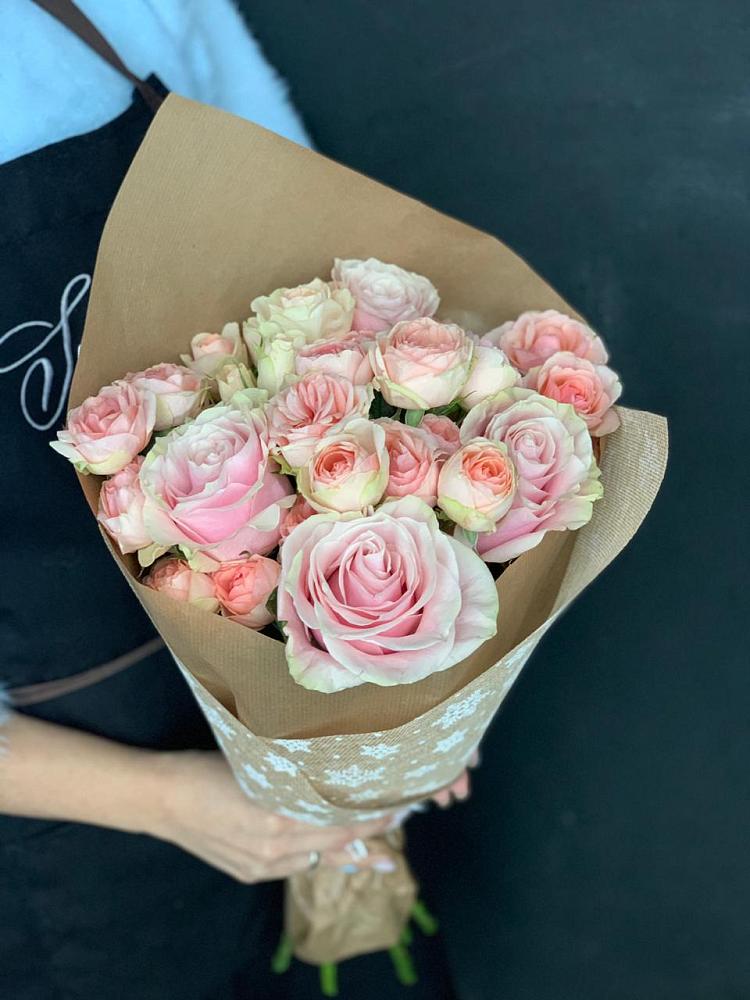 Букет цветов из: Хризантемы и Розы в Верейке