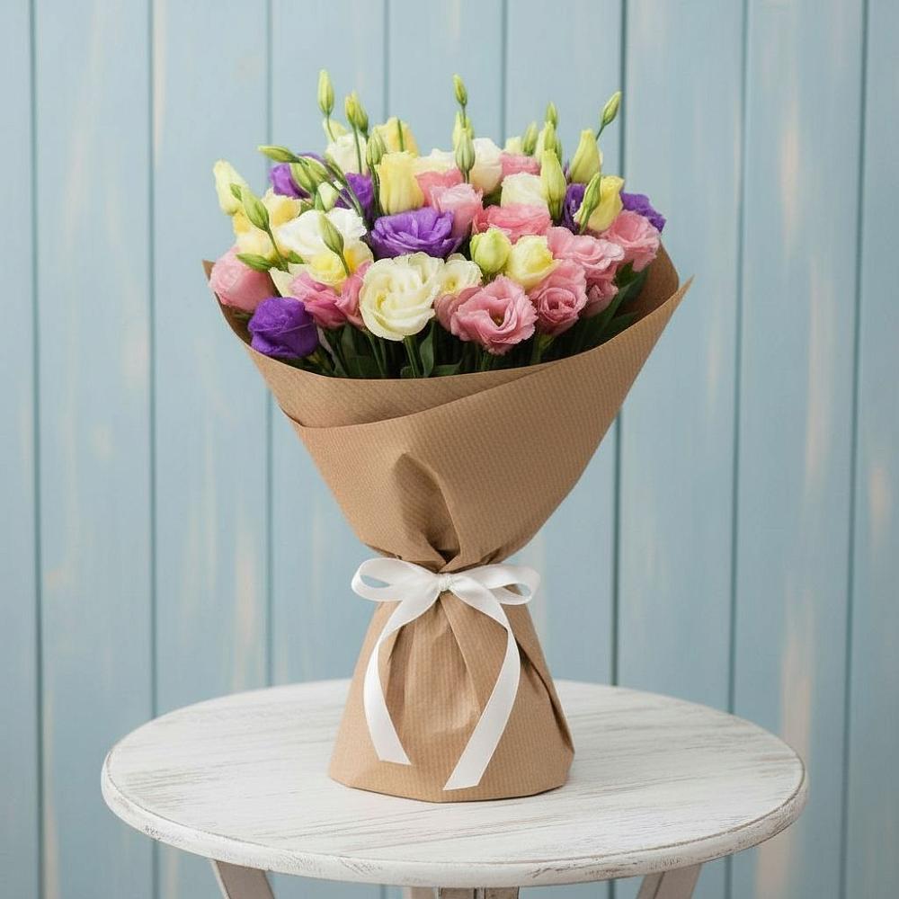 Букет цветов из: Лизиантусы в Верейке