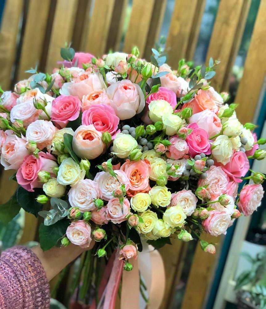 Букет цветов из: Розы в Верейке