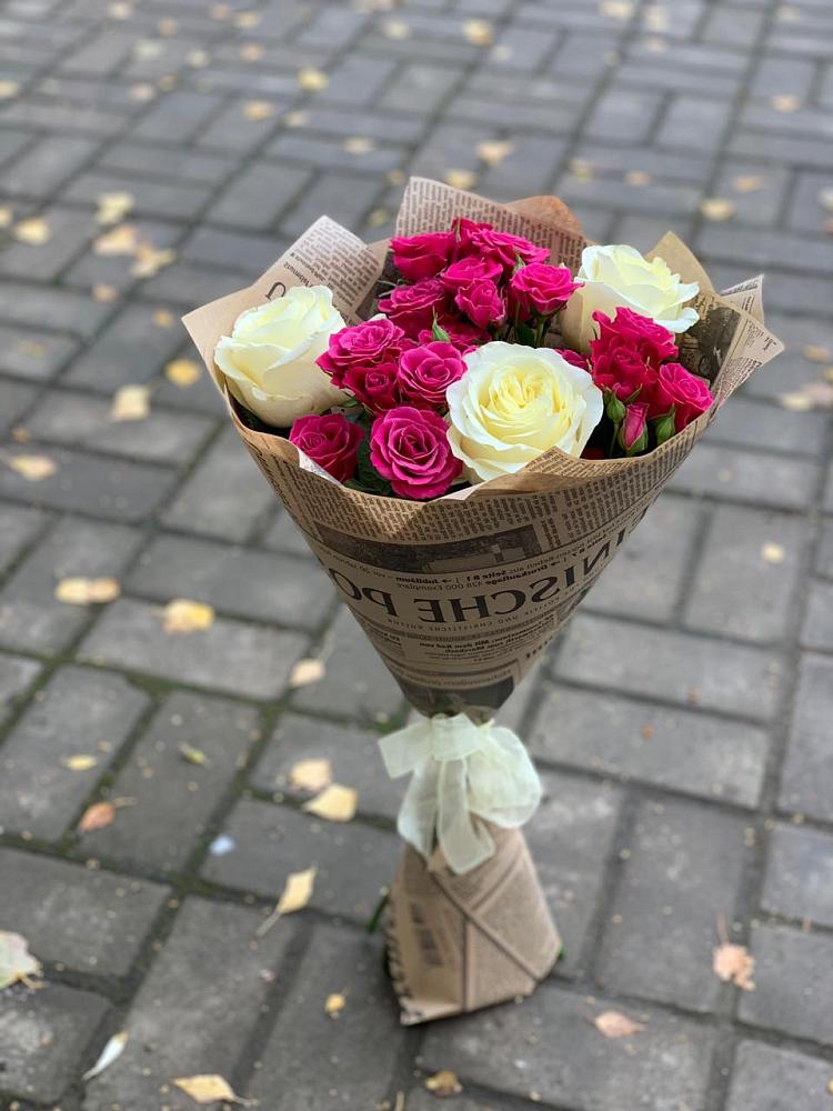 Букет цветов из: Розы в Верейке