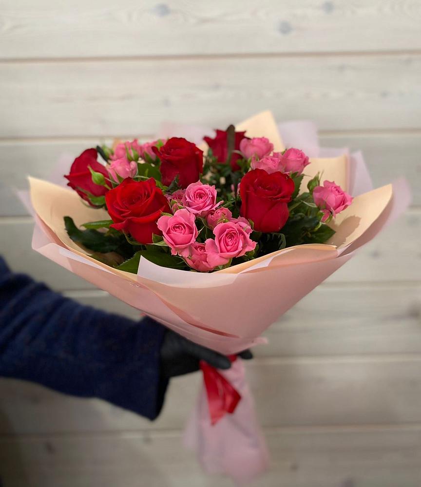 Букет цветов из: Розы в Верейке