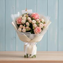 Букет цветов из:  Розы #REPLACE_PRED# Верейке