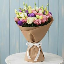 Букет цветов из:  Лизиантусы в Верейке